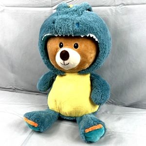 Spark Create Imagine Teddy Bear w/ Dinosaur Costume Bear 19" Plush Toy